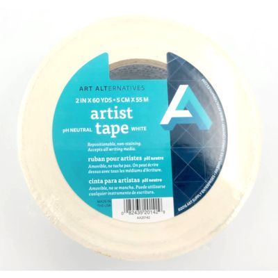 Ruban à masquer 2" (5cm) x 60 yards, pH neutre, Art alternatives