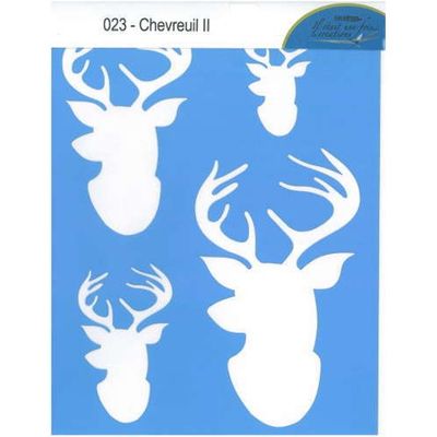 Pochoir - Chevreuil II 023