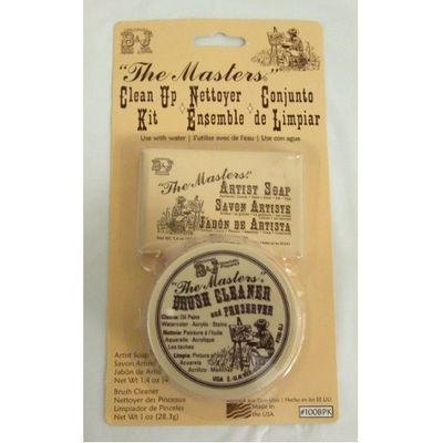 Brush cleaner and soap set The Master