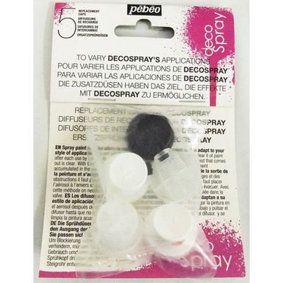 Diffuseurs de recharge (5) pour aérosol Deco spray
