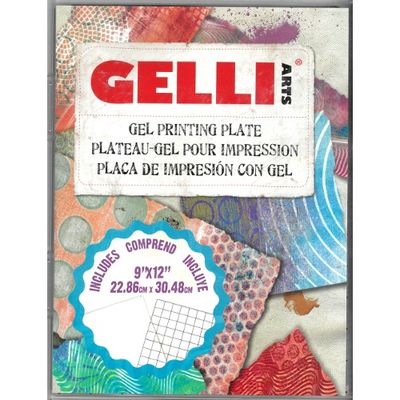 Plateau-gel pour impression 9"x12"