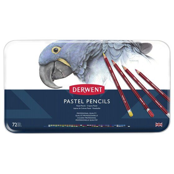 Pastel Pencils 72 Set Tin Derwent