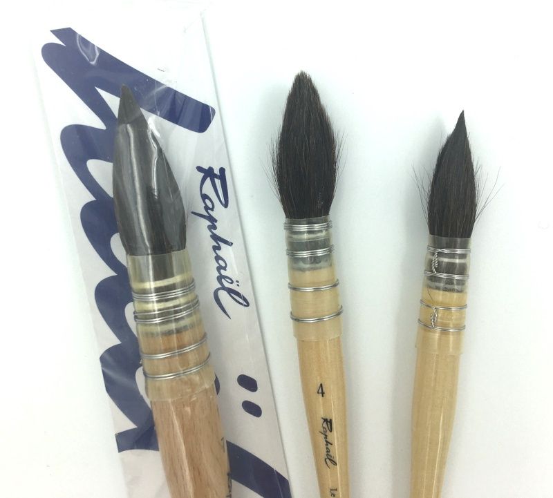 Petit-gris poils naturels Raphaël série 803