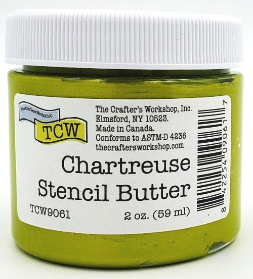 Beurre à pochoir 2 oz., Couleur: Chartreuse TCW9061