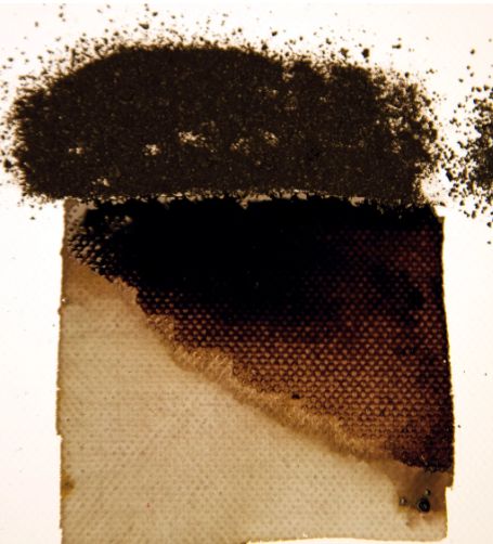 Bistre en poudre 500g, Couleur: Noir