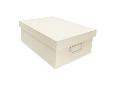 Boîte avec plaque de métal 9.3''x7.5''x2.8''