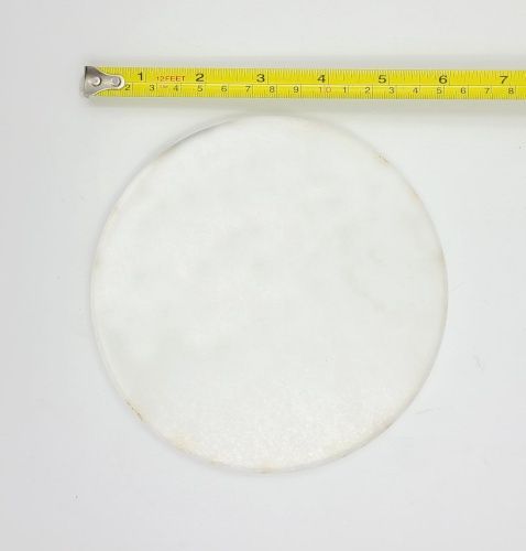 Rond de 6"x1/4" en plexiglass clair