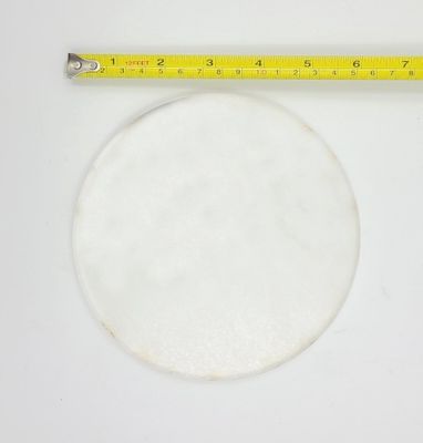 Rond de 6"x1/4" en plexiglass clair