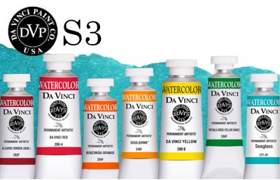 Peinture Aquarelle Série 3 Da Vinci 15ml