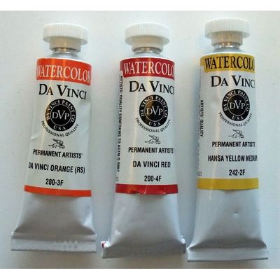 Peinture Aquarelle Série 3 Da Vinci 15ml