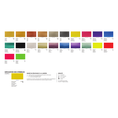 Acrylic paint standard metallic Amsterdam 120ML