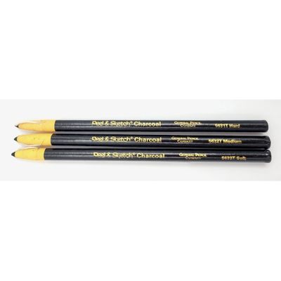 Charcoal pencil Peel & Sketch General's