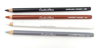 Crayon pastel Conté à Paris