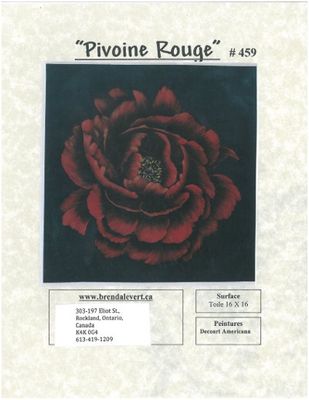 Pivoine rouge-BL (French)