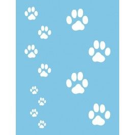 Pochoir Pattes de Chat ST-022