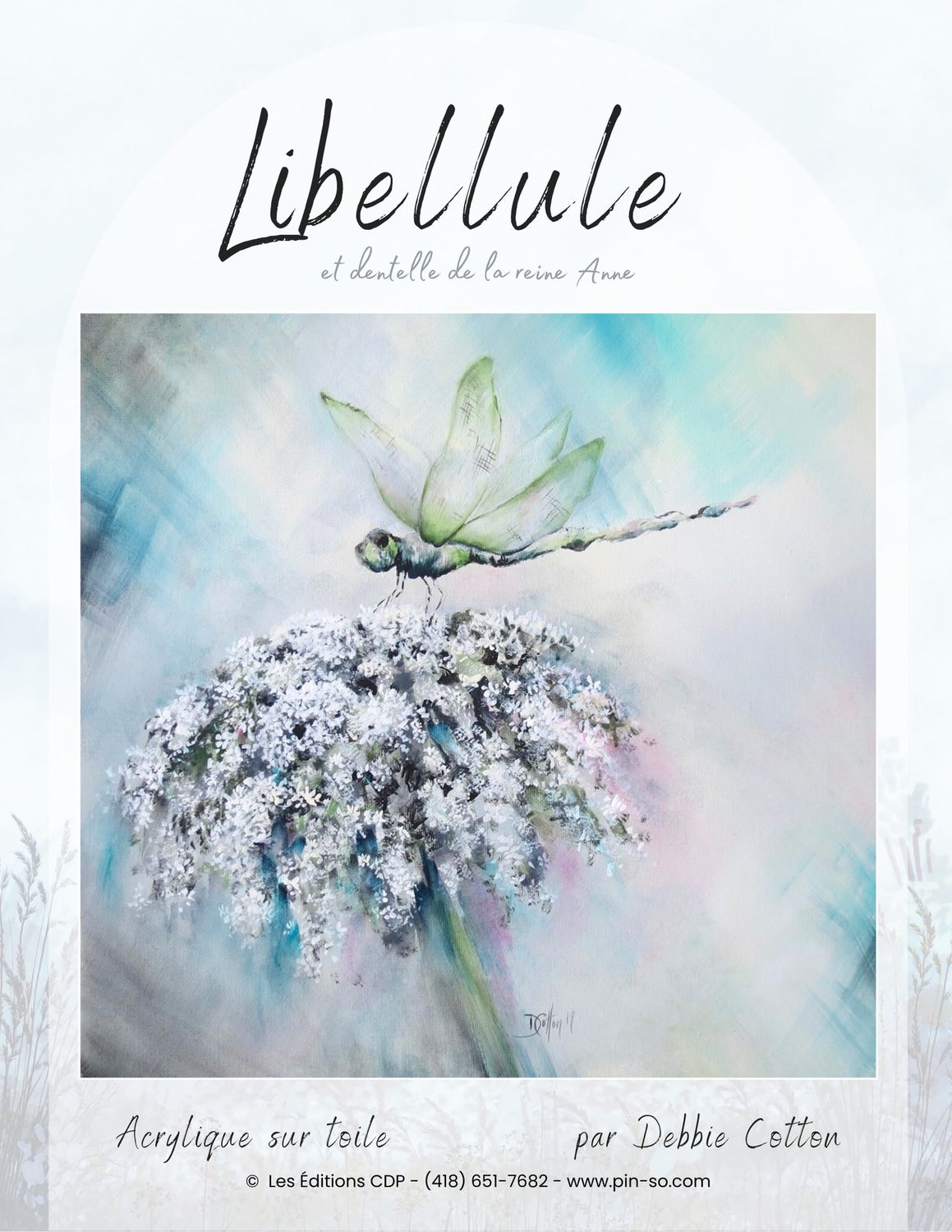 Libellule et dentelle de la reine Anne-DC (French)