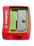 Taille-crayon spécial STABILO woody 3 in 1, Couleur: Rouge