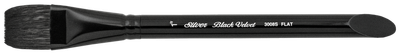 Black Velvet Plat 3008S Silver Brush
