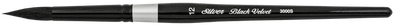 Black Velvet Rond 3000S Silver Brush