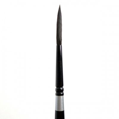 Black Velvet Script liner 3007S Silver Brush