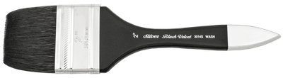 Black Velvet Wash 3014S Silver Brush