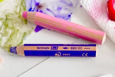 Crayon de couleur multi-talents STABILO woody 3 in 1