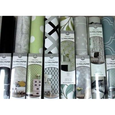 Peel & Stick Wallpaper 3'5 Peel & Stick Wallpaper 3'5"X8' NuWallPaperR