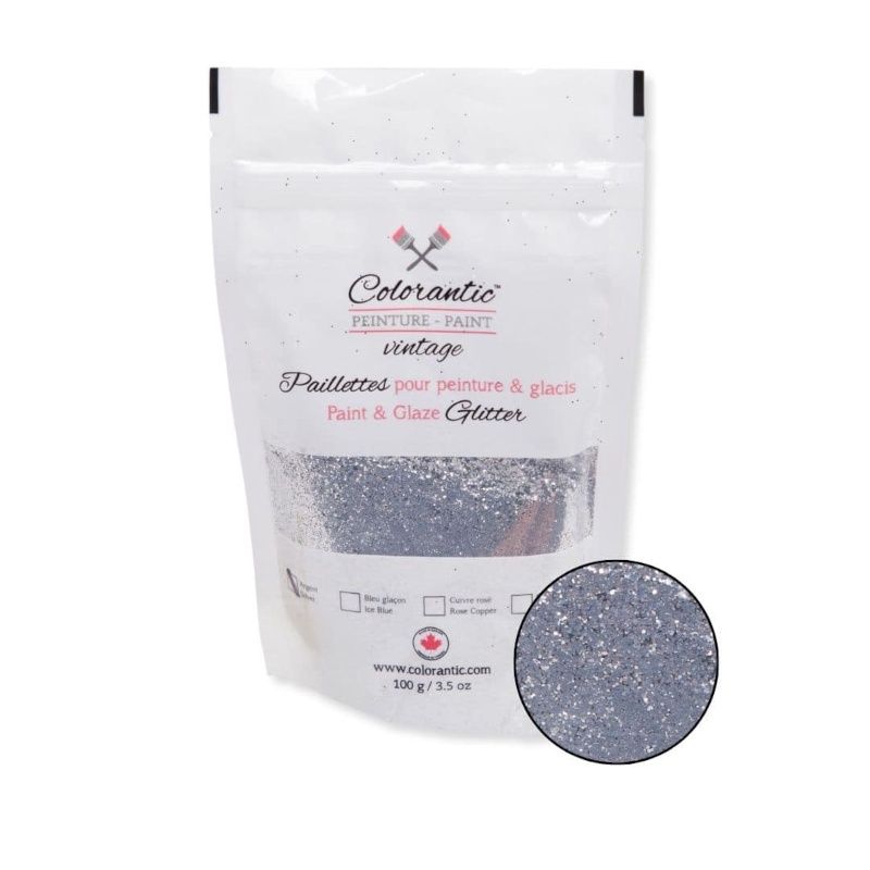Paint & Glaze Glitter Colorantic, Couleur: Argent