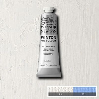 Peinture à l'huile Winton Blanc doux pour mélanges Winsor & Newton 37ml