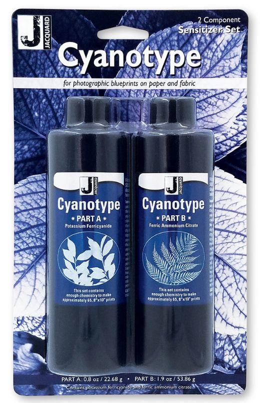 Ensemble cyanotype pour impression solaire (Partie A et B) JCY1100EU - Jacquard