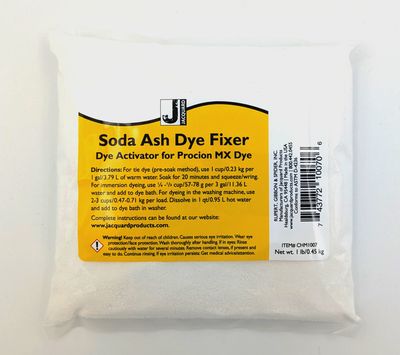 Cristaux de soude "soda ash" 1lb/450g - Jacquard