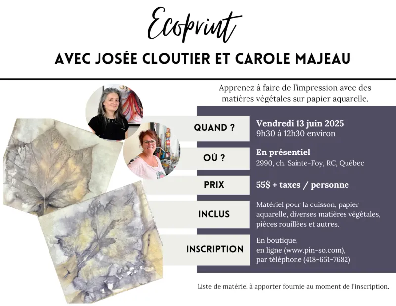 2025-06-13 Ecoprint - Josée Cloutier et Carole Majeau