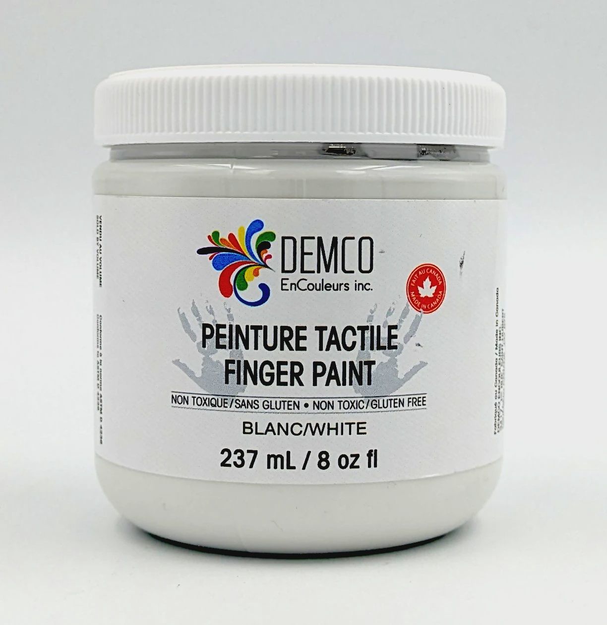 Finger paint - 8 oz White