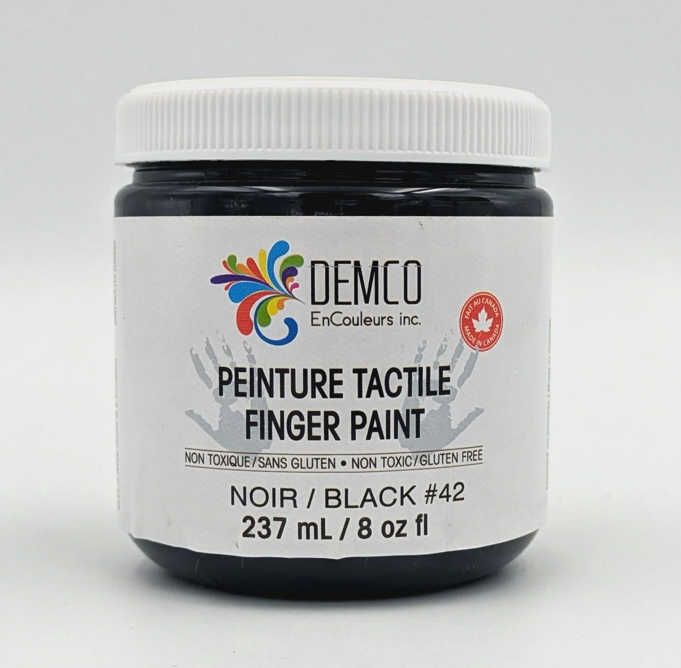 Finger paint - 8 oz Black