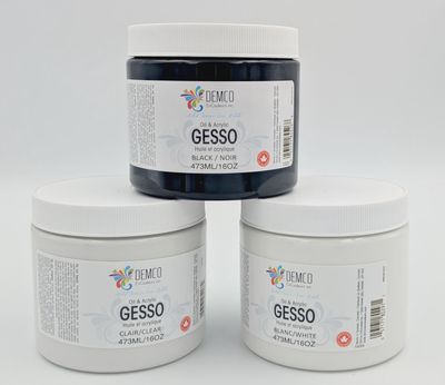 Gesso 473ml (16oz) Demco