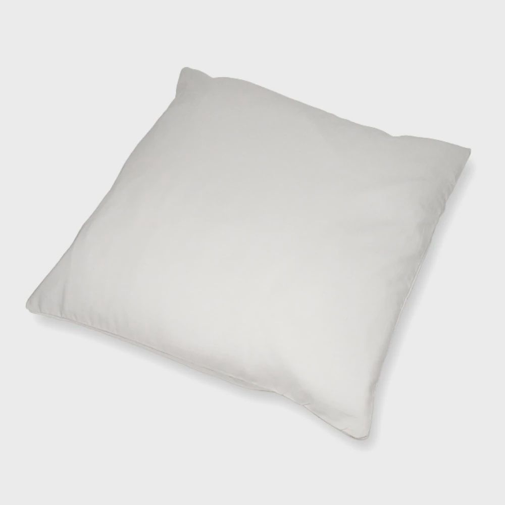 Cache-coussin carré en coton naturel 16"x16"