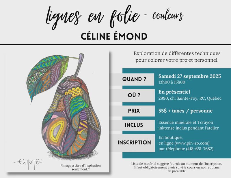 2025-09-27 Lignes en folie - couleurs - Céline Émond