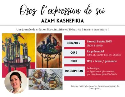 2025-08-09 Osez l'expression de soi - Azam Kashefikia