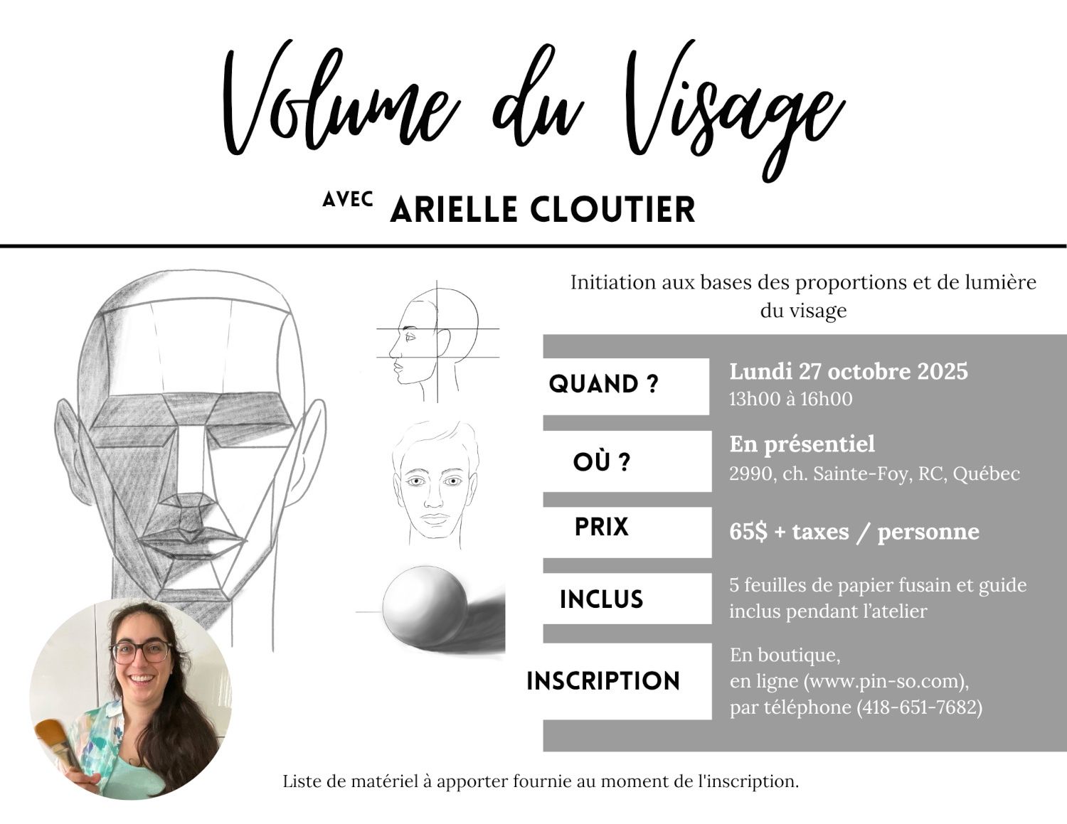 2025-10-27 Le Volume du Visage - Arielle Cloutier