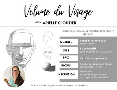 2025-10-27 Le Volume du Visage - Arielle Cloutier