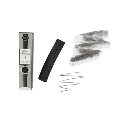 Bâton de fusain - 24 mm de diamètre - Boîte de 1 Bâton de fusain - 24 mm de diamètre - Boîte de 1