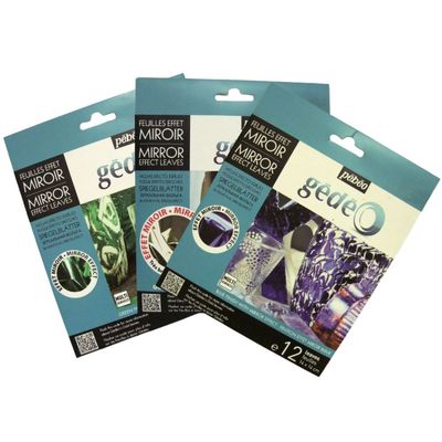Feuille effet miroir Pébéo Gédéo