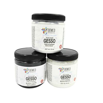 Gesso 8oz Demco