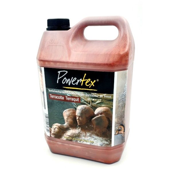 Liquide durcisseur, Ancien, Powertex 5kg Liquide durcisseur, Ancien, Powertex 5kg, Couleur: Terre cuite