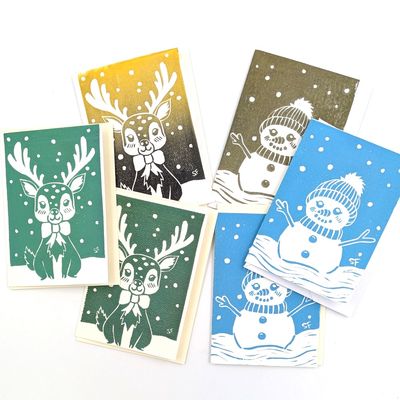 Mini Carte "Temps des fêtes" par Stéphanie Filion