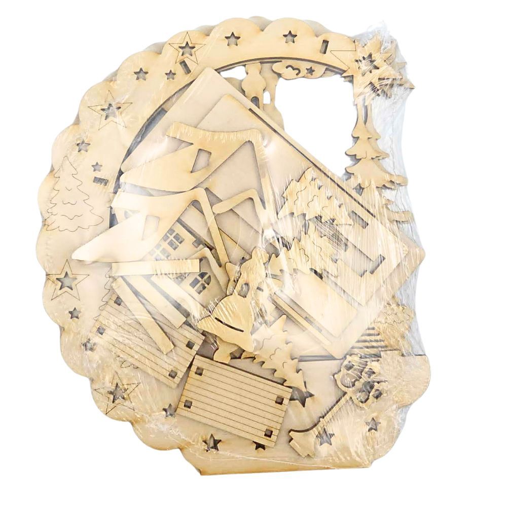 Cathédrale 3D en bois N-JP147-090