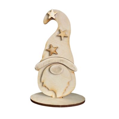 Gnome 3D avec étoile G-JP02-090