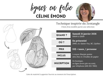 2026-01-31 Lignes en folie - Céline Émond