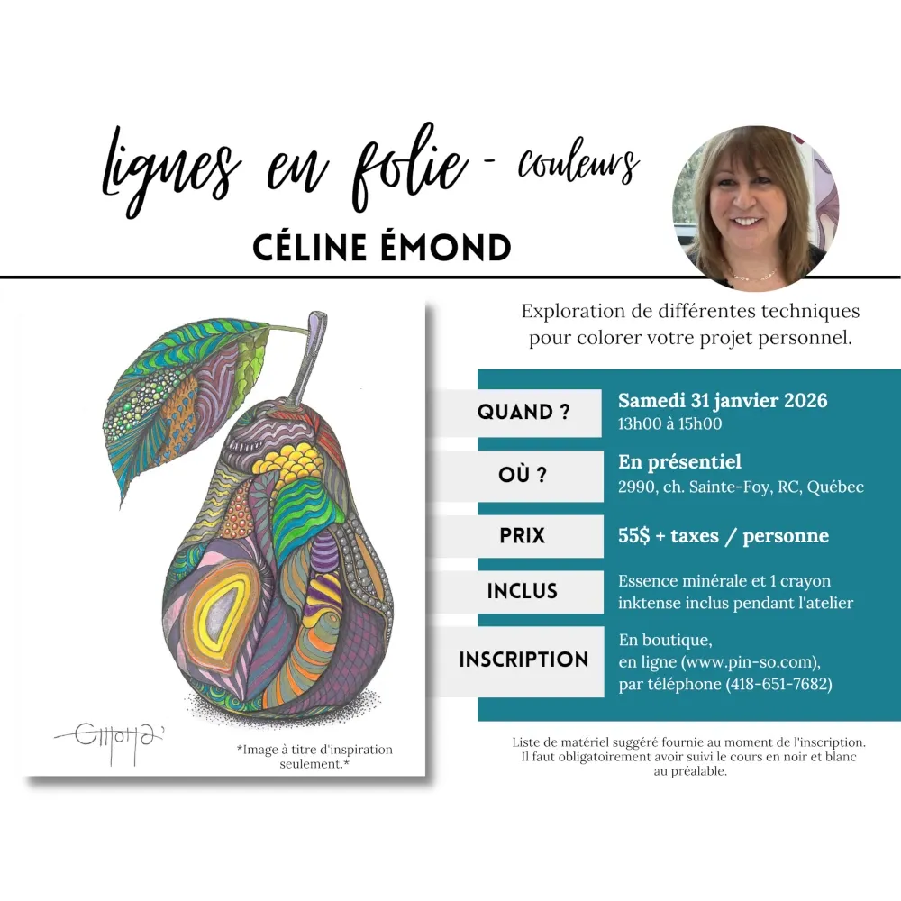 2026-01-31 Lignes en folie - couleurs - Céline Émond