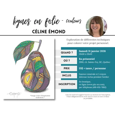 2026-01-31 Lignes en folie - couleurs - Céline Émond
